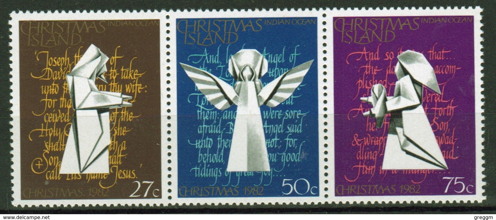 Christmas Island Set Of Stamps To Celebrate 1982 Christmas. - Christmas Island