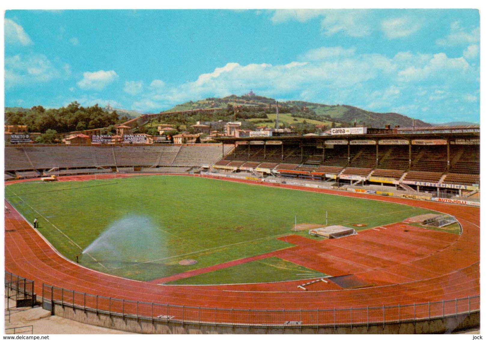 Postcard Stadium Bologna  Italy Stadion Stadio Estadio Stade Sports Football Soccer - Voetbal