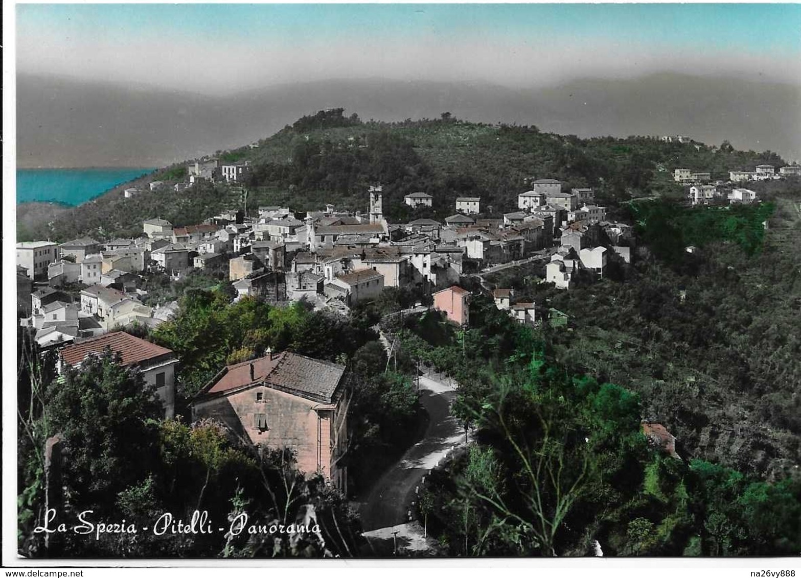 Pitelli (La Spezia). Panorama. - La Spezia