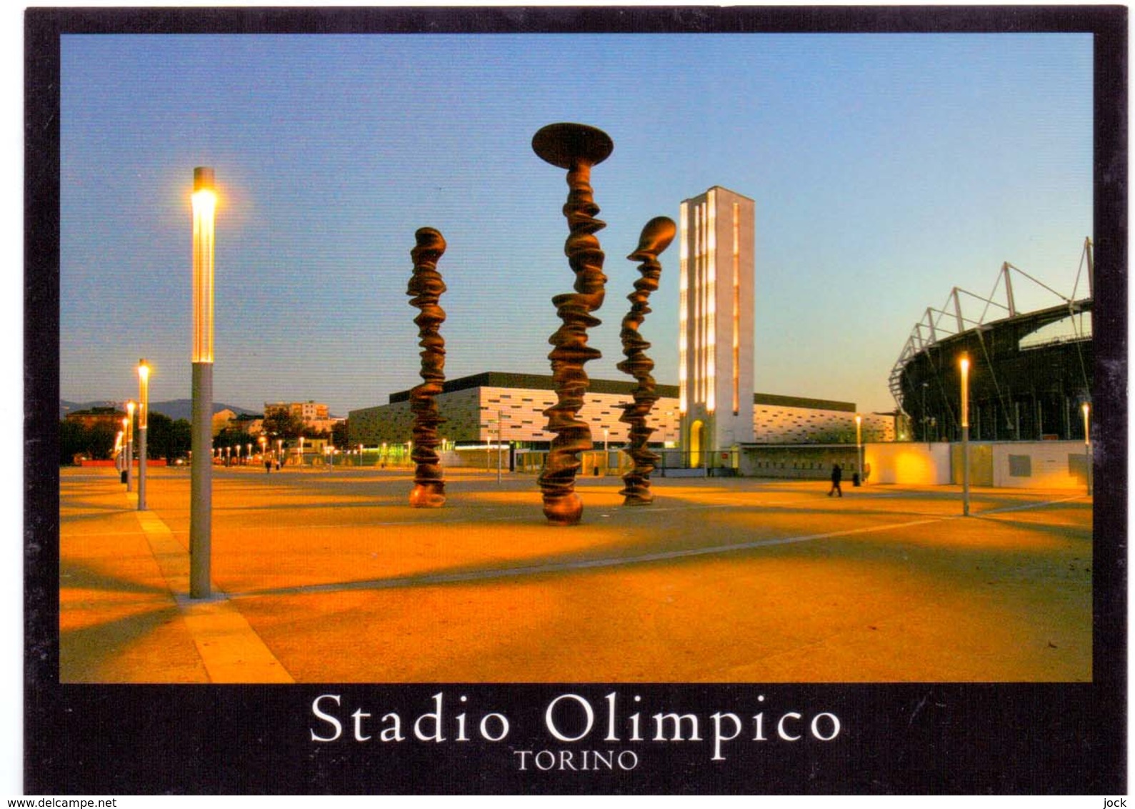 Postcard Stadium Torino Italia Stadion Stadio Estadio Stade Sports Football Soccer - Fútbol