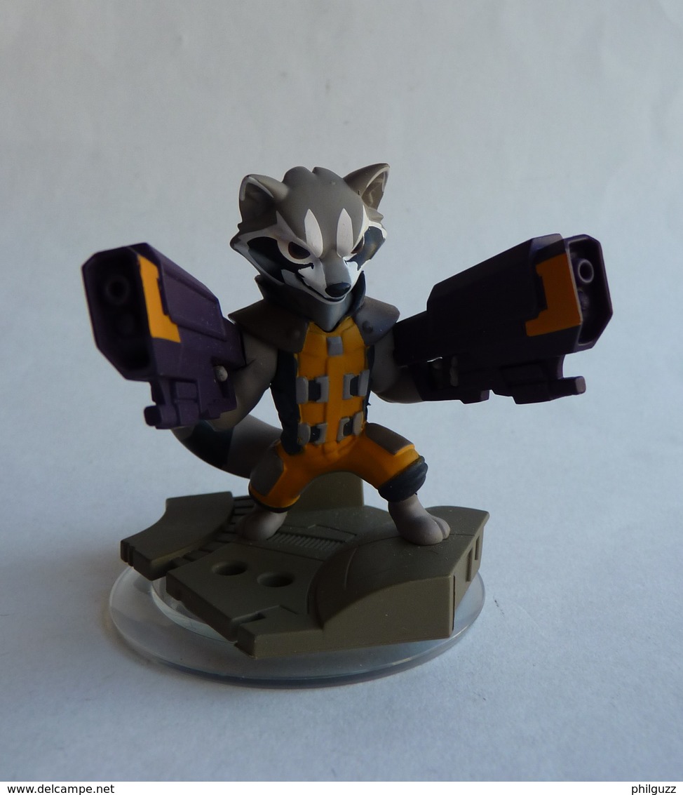 FIGURINE Pour Jeu DISNEY INFINITY 2.0 MARVEL LES AVENGERS ROCKET RACCOON 2014 - Marvel Heroes