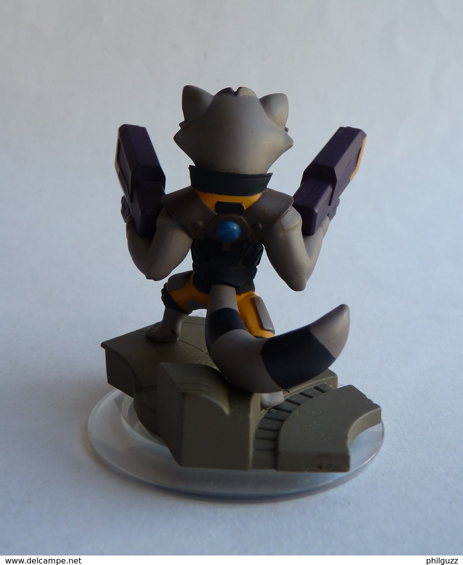 FIGURINE Pour Jeu DISNEY INFINITY 2.0 MARVEL LES AVENGERS ROCKET RACCOON 2014 - Marvel Heroes