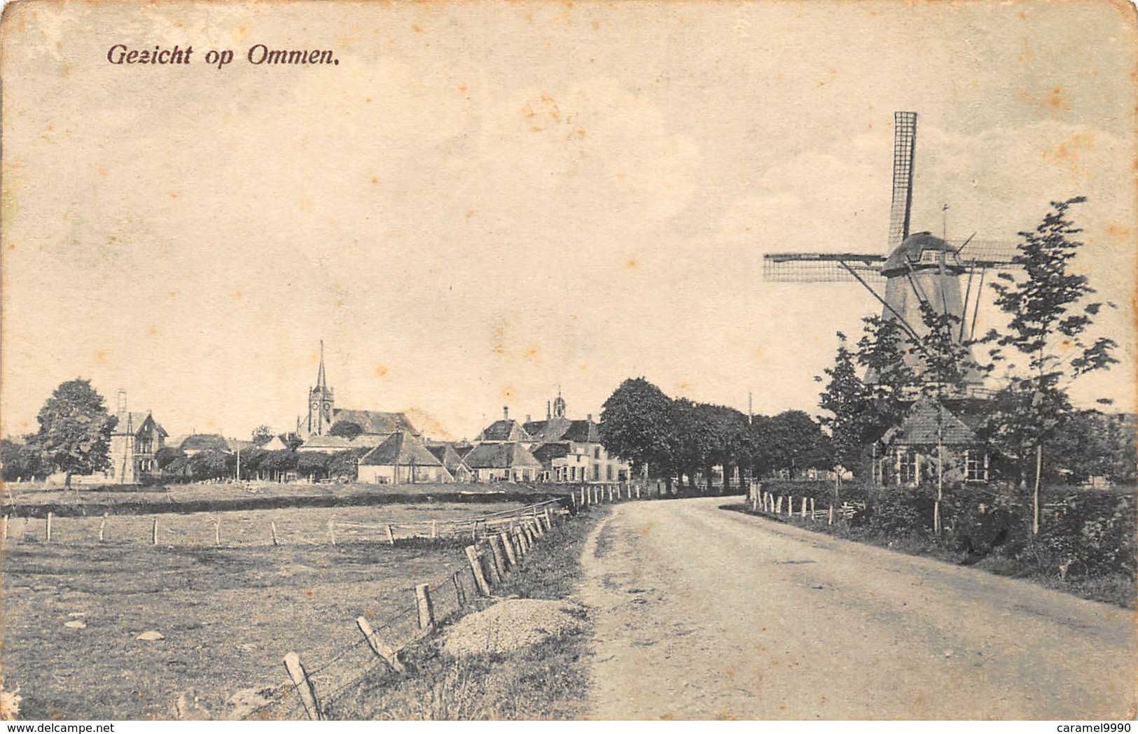 Windmolen Molen Windmill  Moulin à Vent  Gezicht Op Ommen     L 513 - Windmills