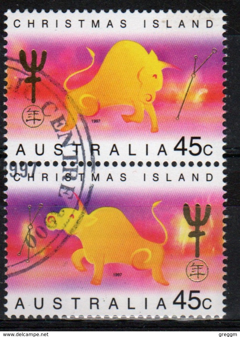 Christmas Island 1997 Set Of Stamps To Celebrate Chinese New Year (Year Of The Ox). - Christmas Island