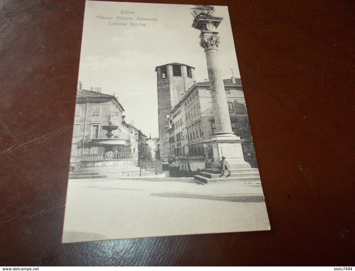 B641  Udine Piazza Vittorio Emanuele Non Viaggiata Cm14x9 - Udine