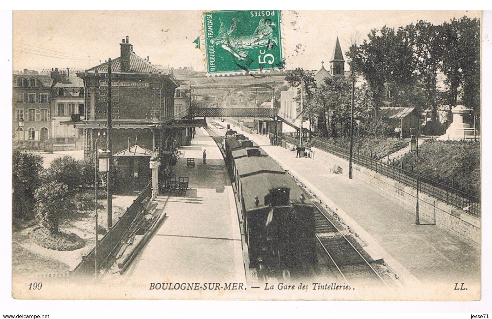 Boulogne-sur-Mer - La Gare Des Tintelleries. - Boulogne Sur Mer