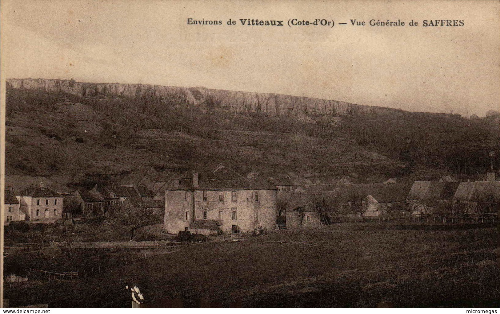 21 - Environs De VITTEAUX - Vue Générale De SAFFRES - Autres & Non Classés