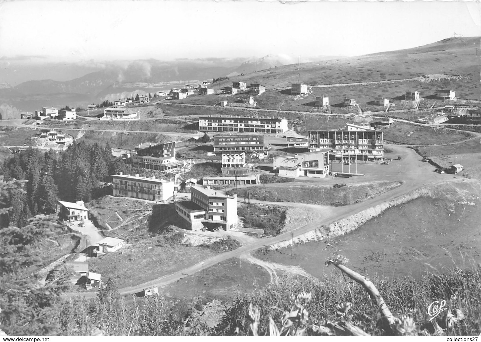 38-CHAMROUSSE- VUE GENERALE CHALET DU RECOIN E.C.U - Chamrousse