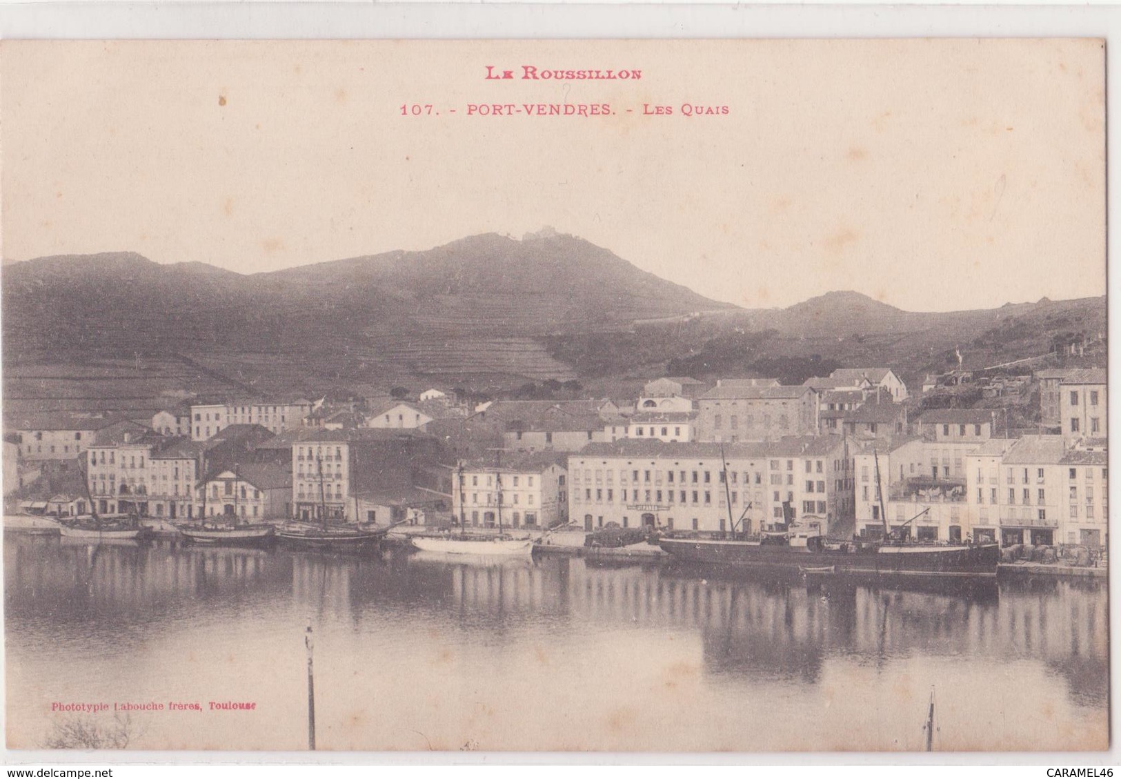 CPA - 107. PORT VENDRES - Les Quais - Port Vendres