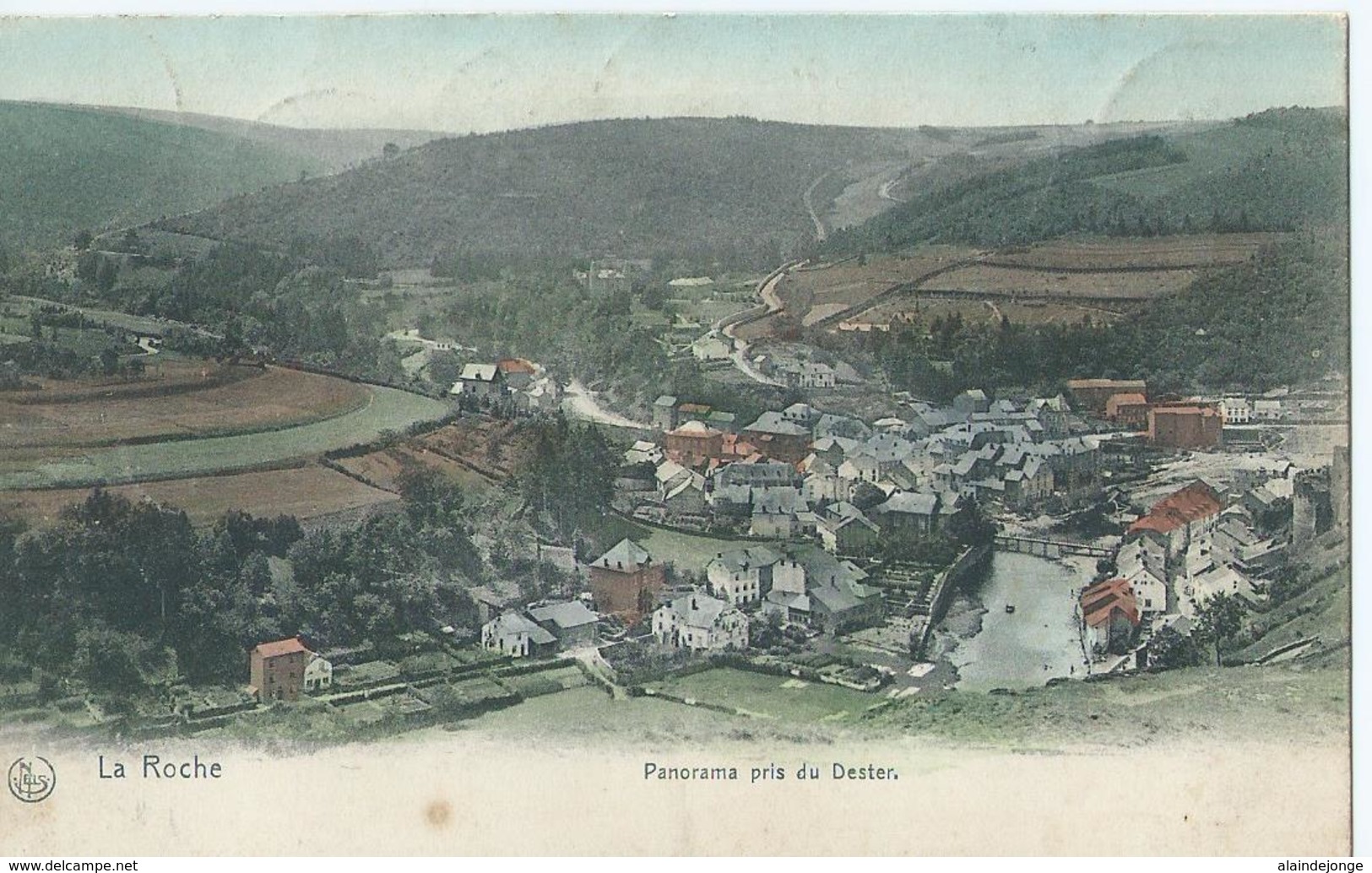 La Roche - Laroche - Panorama Pris Du Dester - Nels Serie 50 No 15 - 1906 - La-Roche-en-Ardenne