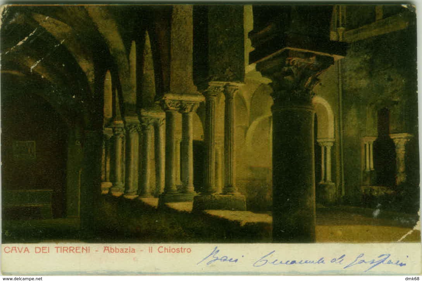 CAVA DEI TIRRENI - ABBAZIA - IL CHIOSTRO - 1900s (3483) - Cava De' Tirreni