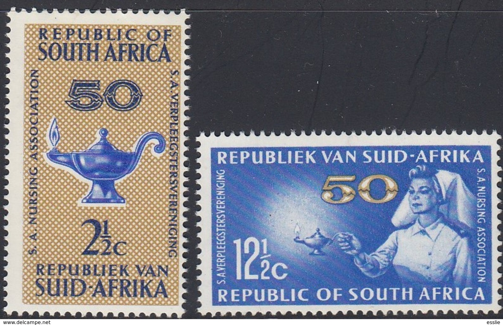 South Africa RSA - 1964 - South African Nursing Association 50th Anniversary - Neufs