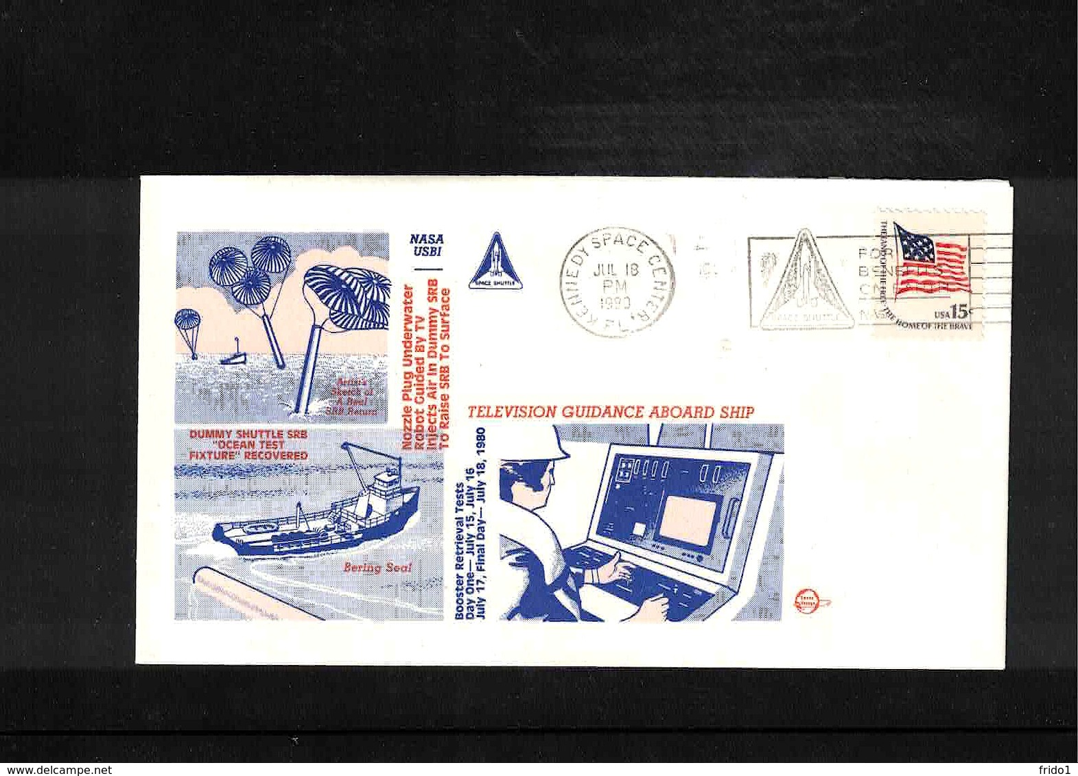 USA 1980 Space / Raumfahrt Space Shuttle Interesting Cover - USA