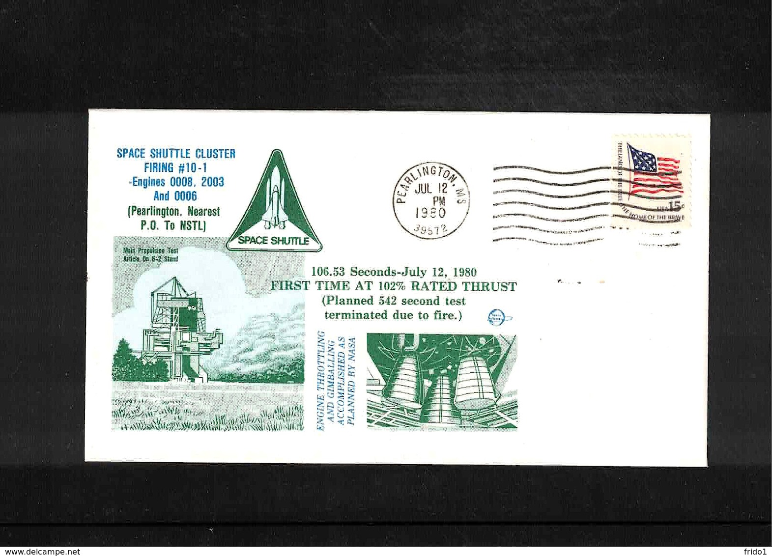 USA 1980 Space / Raumfahrt Space Shuttle Interesting Cover - Etats-Unis