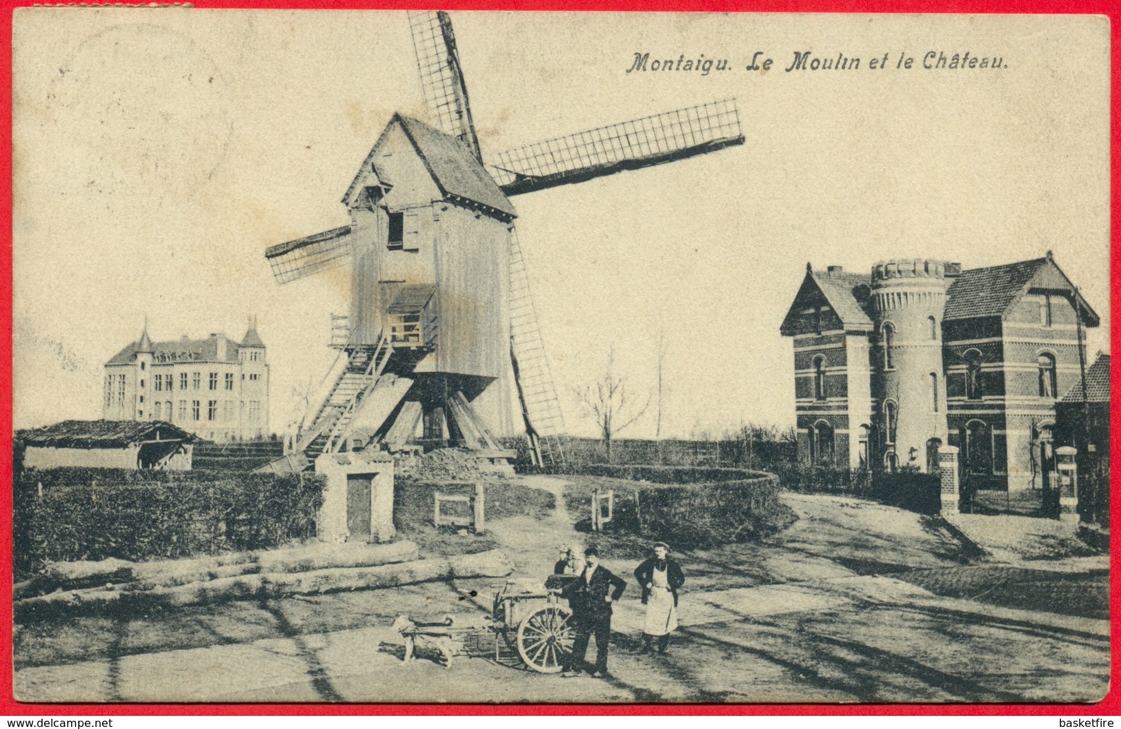 Montaigu (Scherpenheuvel): Le Moulin Et Le Château - Scherpenheuvel-Zichem