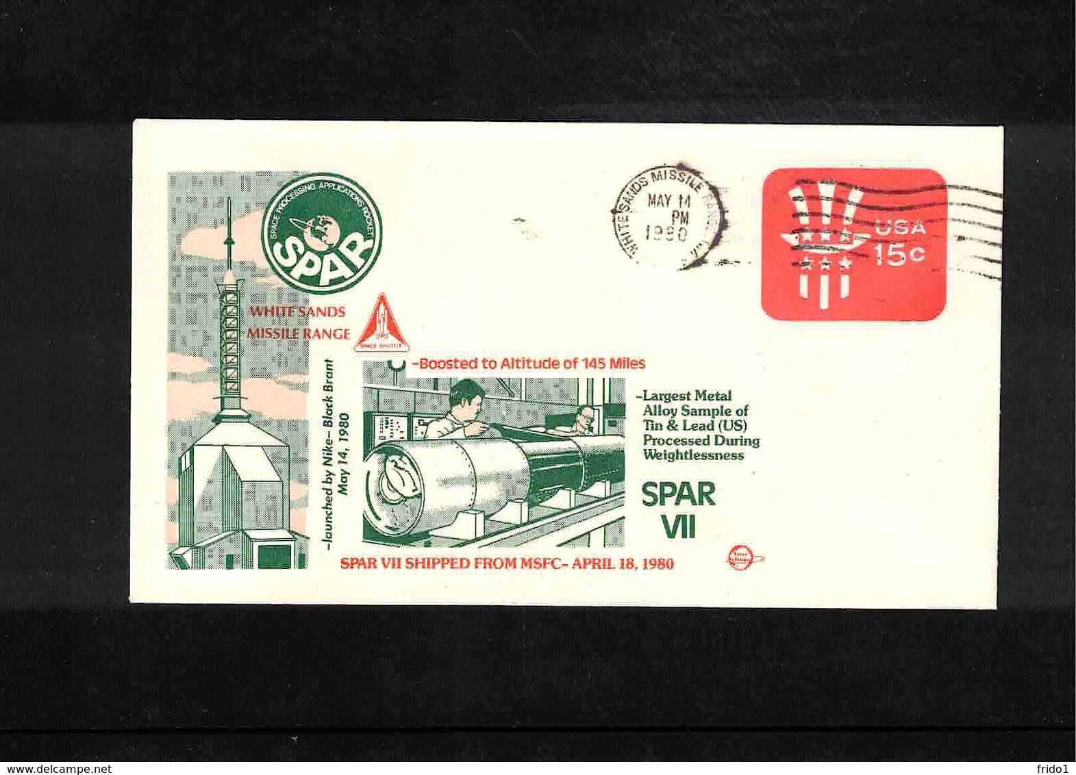 USA 1980 Space / Raumfahrt Space Shuttle Interesting Cover - United States