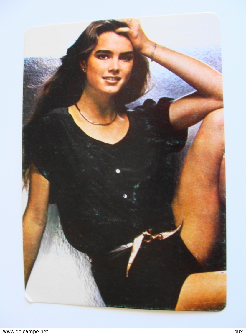 FILM ACTORS BROOKE SHIELDS  SEXI FEMME     ATTRICE ACTRESS CINEMA MOVIE STAR   VINTAGE     POSTCARD  UNUSED - Attori