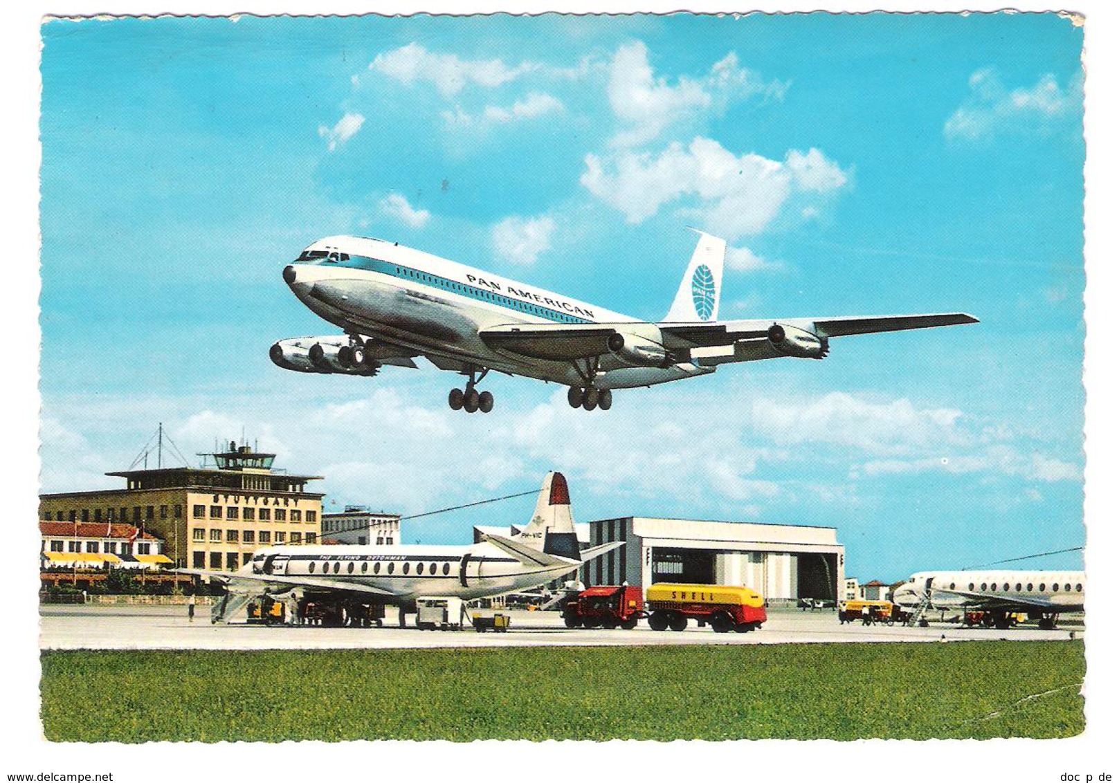 Germany - Stuttgart - PANAM - Pan American - PAN AM - Aerodrom - Flugzeug - Airplane - Plane - Avion - Flughafen - Aerodrome