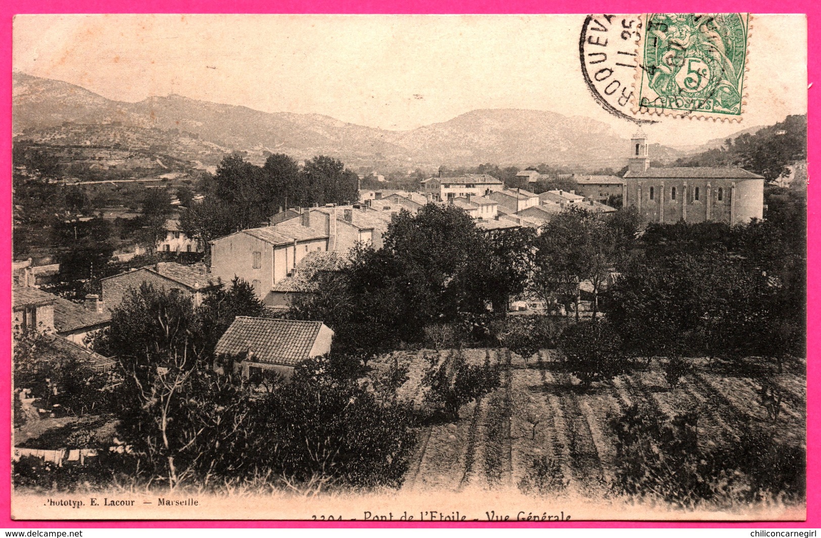 Pont De L'Etoile - Vue Générale - Phototypie E. LACOUR - 1907 - Oblit. Carré A - Other & Unclassified