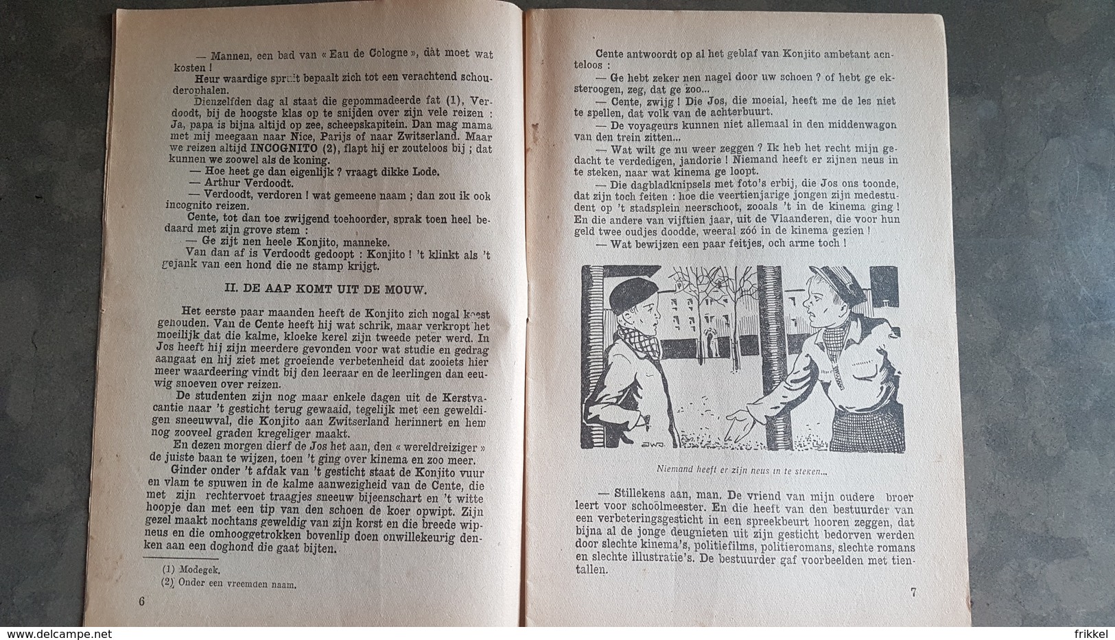 Vlaamsche Filmkens Nr 343 Konjito En De Jos 1937 GROOT FORMAAT: 16x23,5cm ( Averbode's Jeugdbibliotheek ) KWATTA - Antiquariat