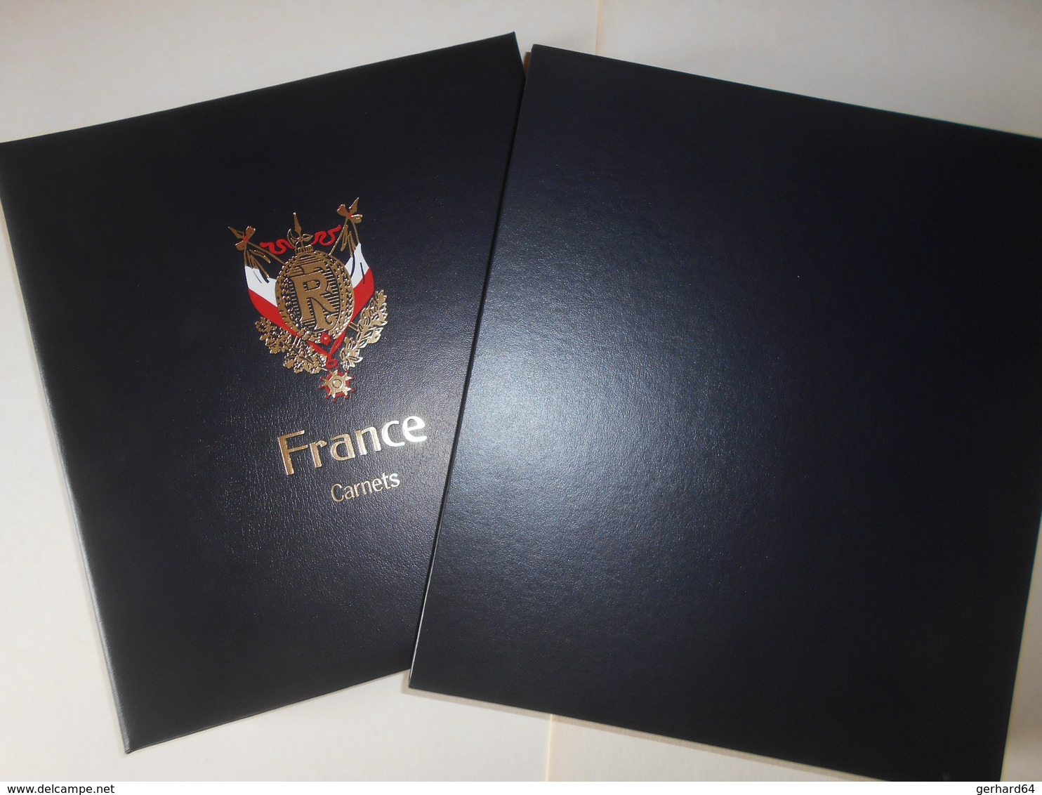 Reliure + Etui DAVO Luxe France Carnets I (avec Pages Croix-Rouge 1952 à 1994) (Lot 307) - Raccoglitori Con Fogli D'album