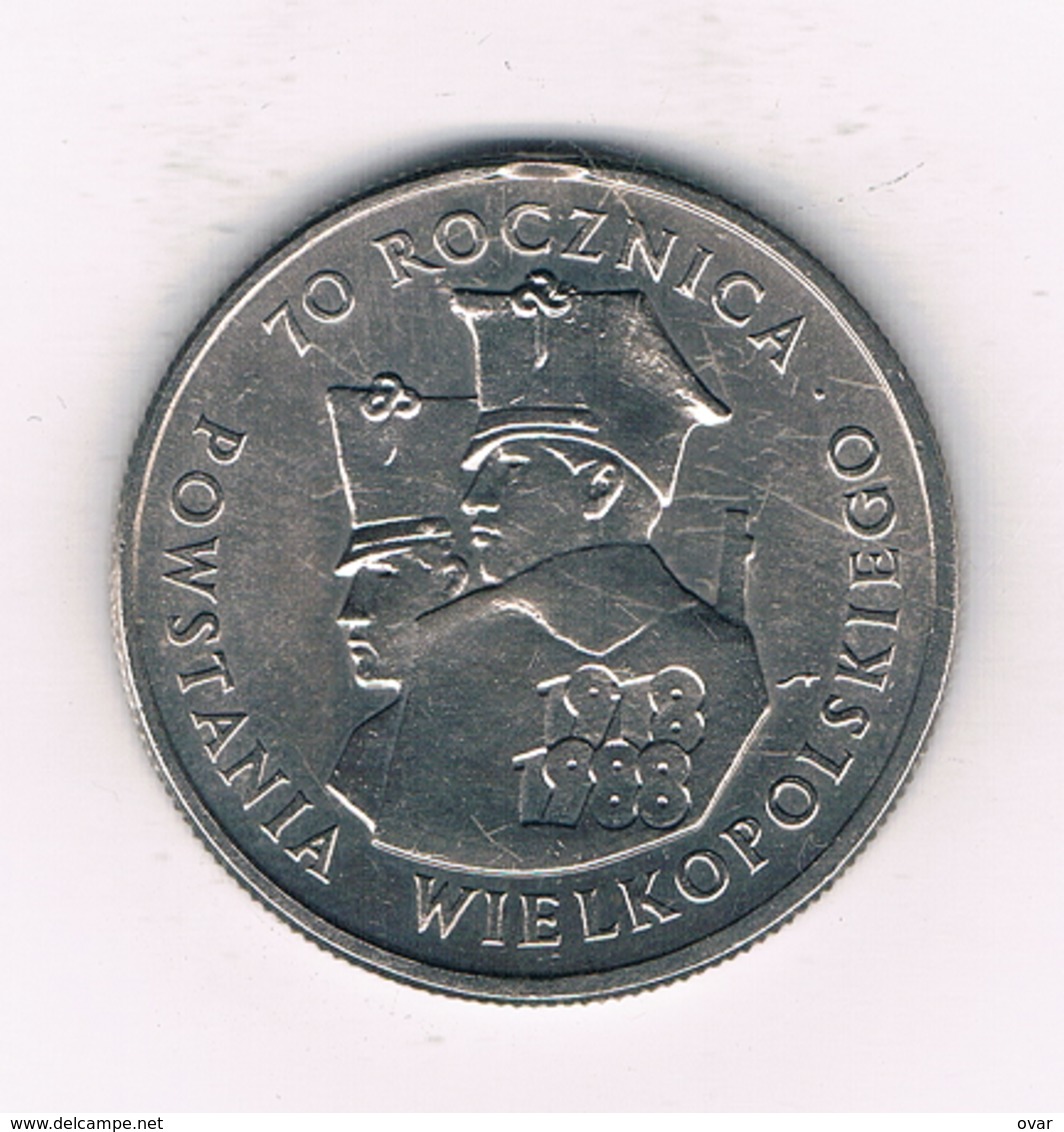 100 ZLOTY 1988  POLEN /6069/ - Poland