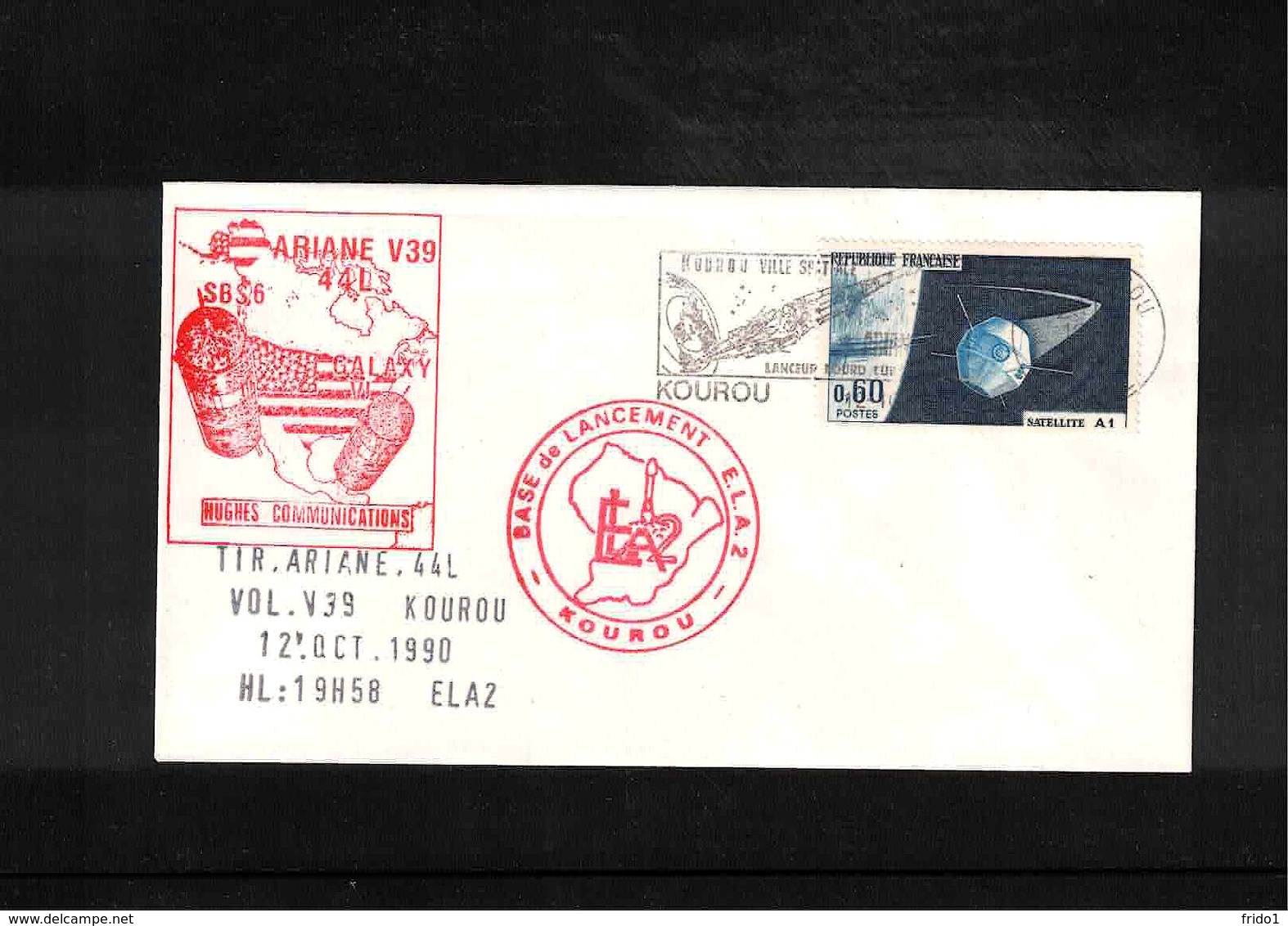 France / Frankreich  1990 Kourou  Space / Raumfahrt  Launching Of Ariane Interesting Cover - Europa