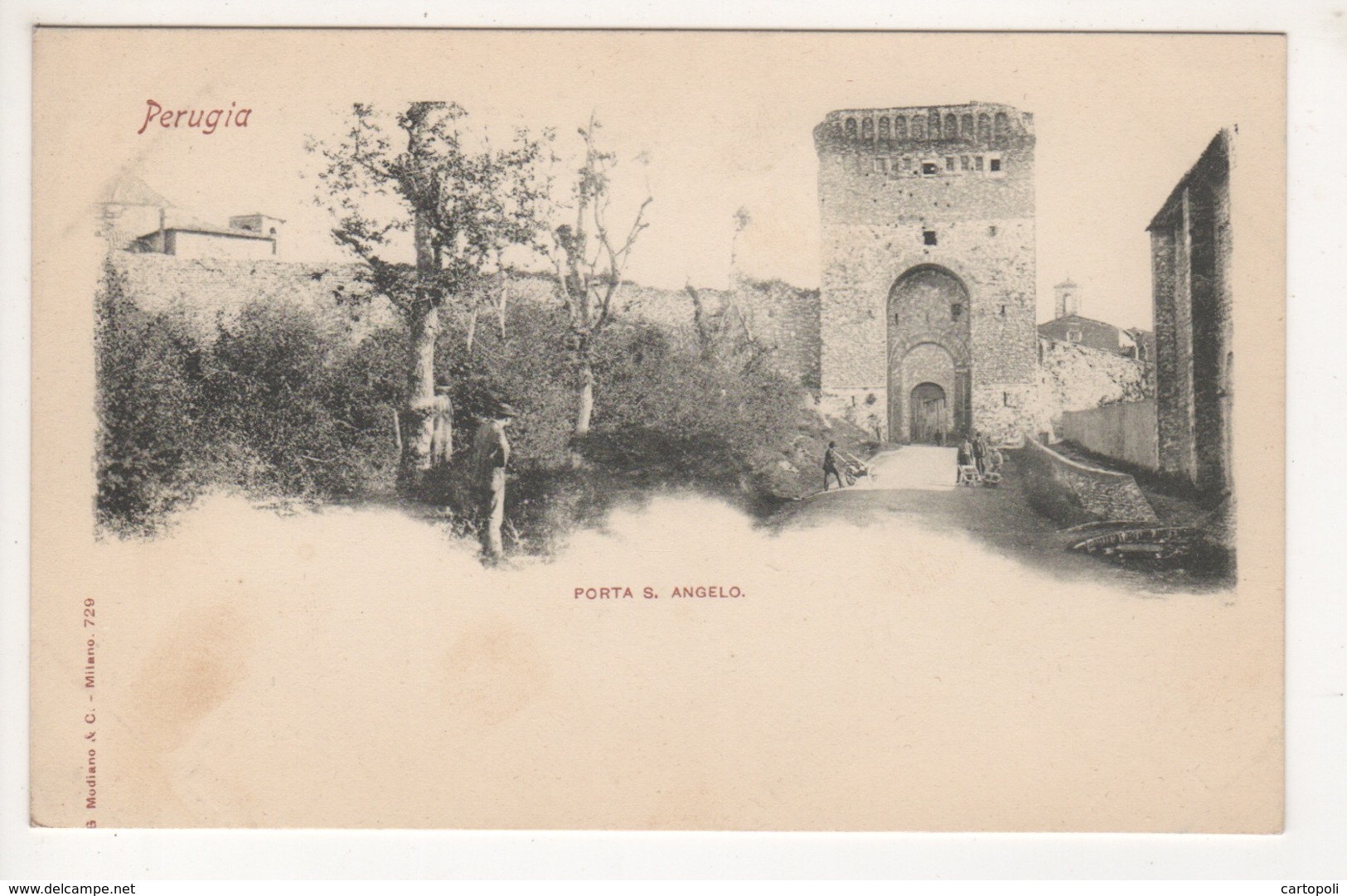 ^ PERUGIA PORTA S.ANGELO PANORAMA 294 - Perugia