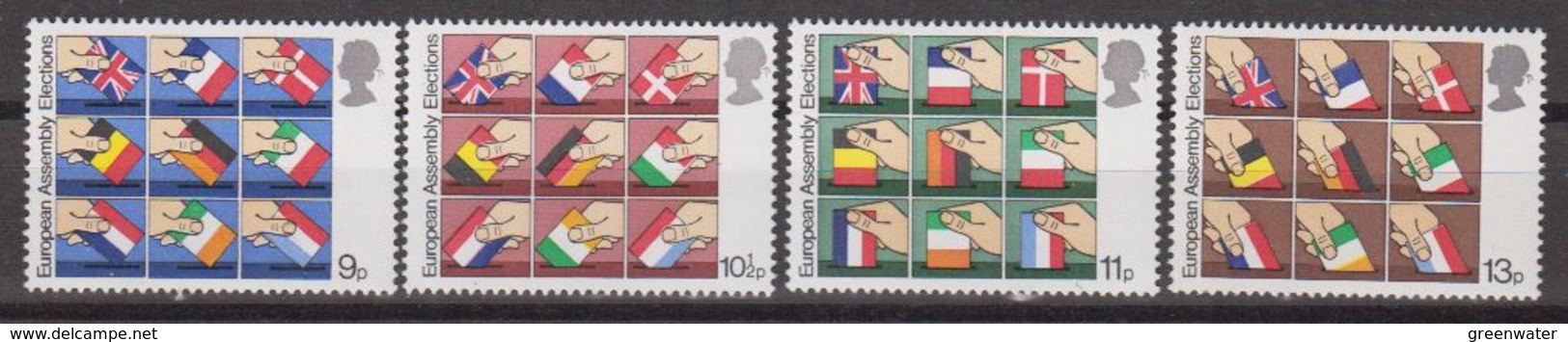 Great Britain 1979 European Elections 4v ** Mnh (44117) - Europese Gedachte