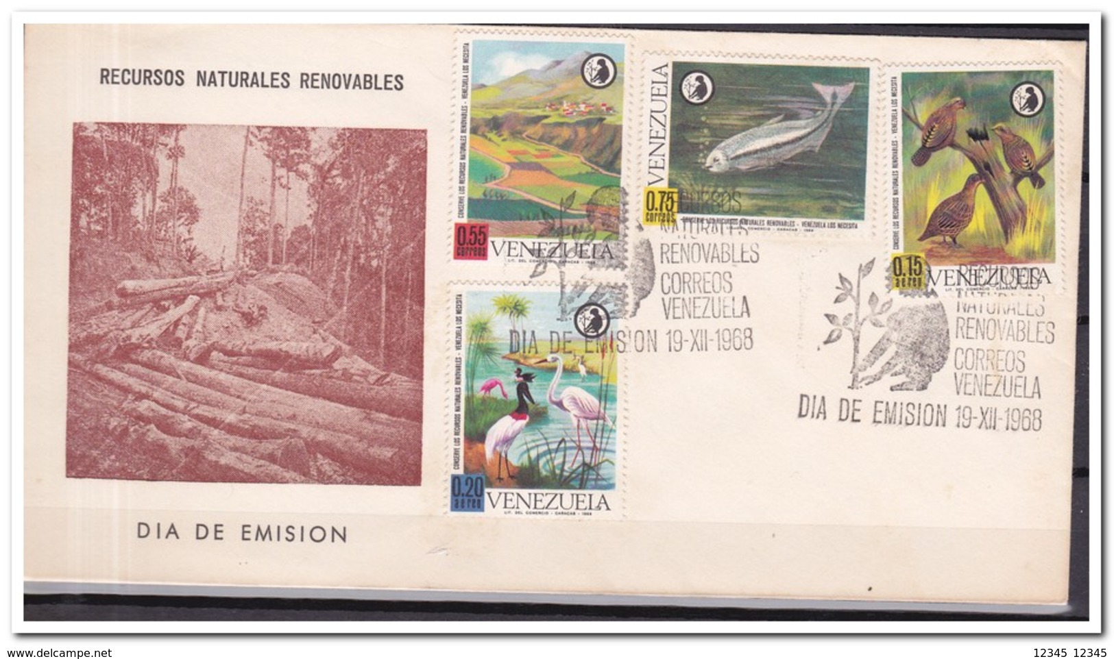 Venezuela 1968, FDC - Venezuela