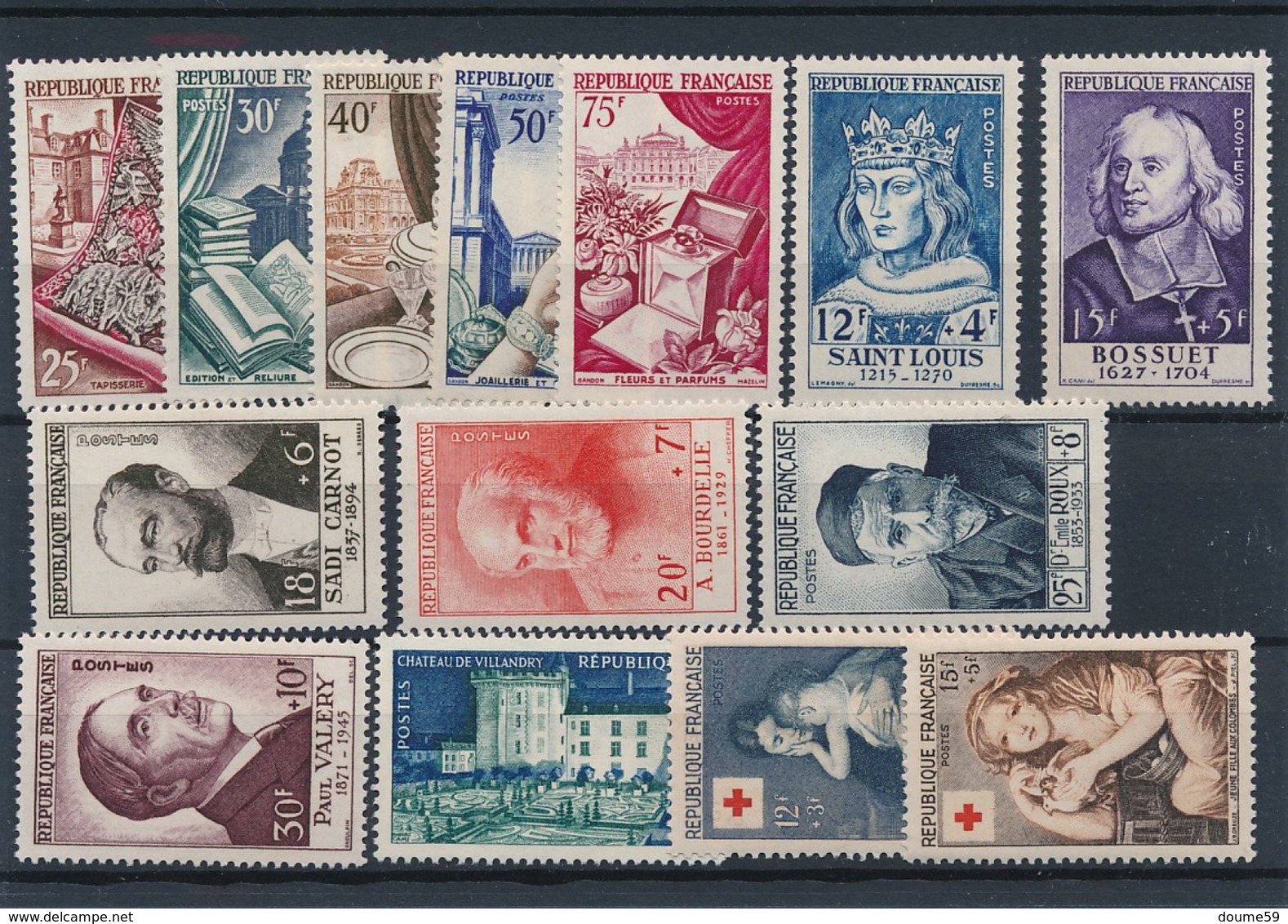 CZ-217: FRANCE: Lot Avec  Timbres** De 1954 - Nuevos