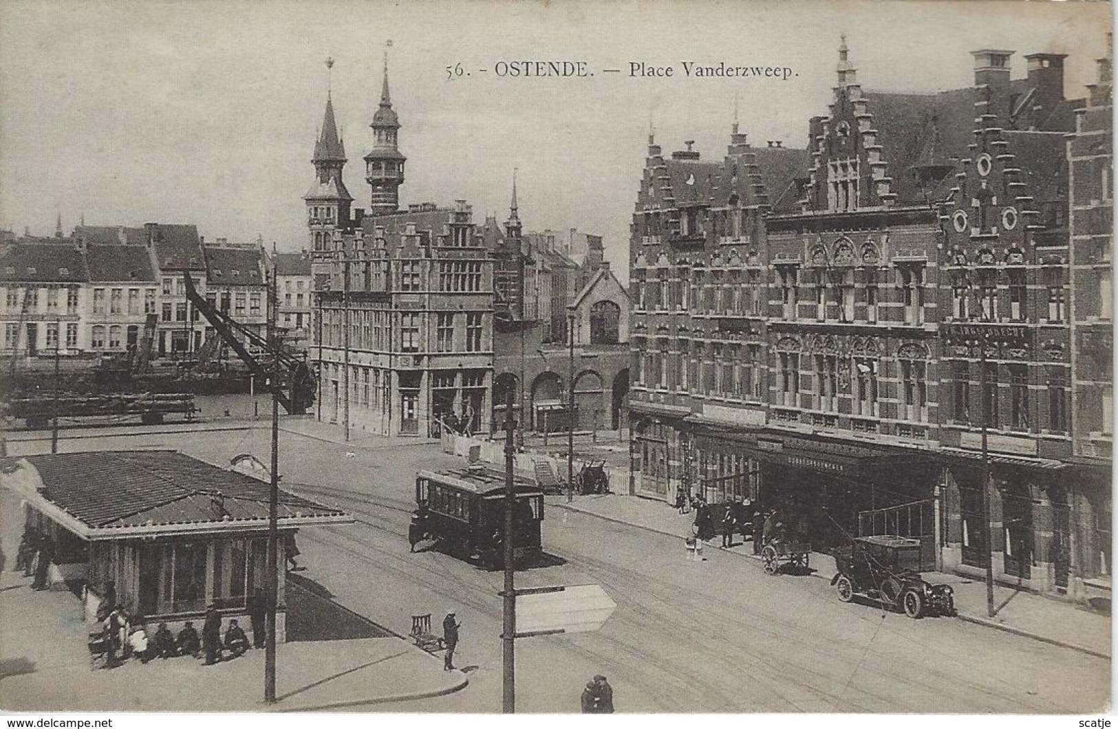 Ostende.   -  Vanderzweep.   -   TRAM! - Oostende