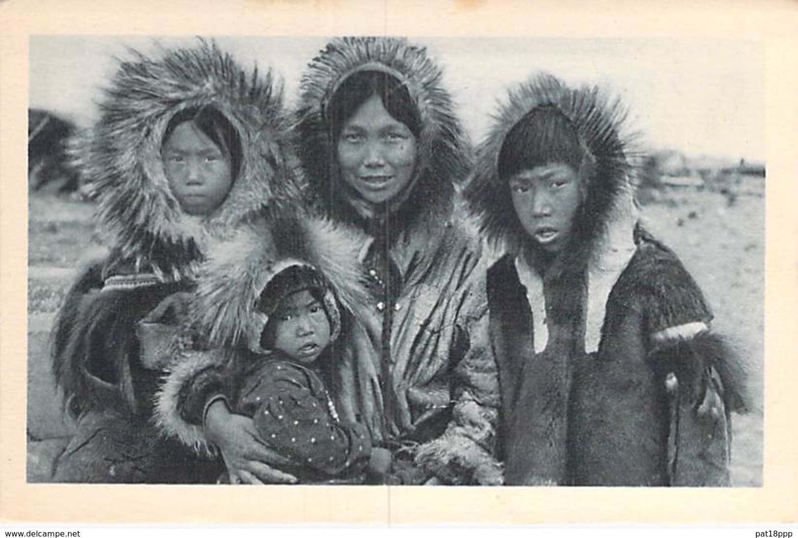 USA Etats-Unis ( AK Alaska ) Sourire Esquimaux Du Détroit De Behring / Smile Eskimos From Behring Strait - CPA - Autres & Non Classés