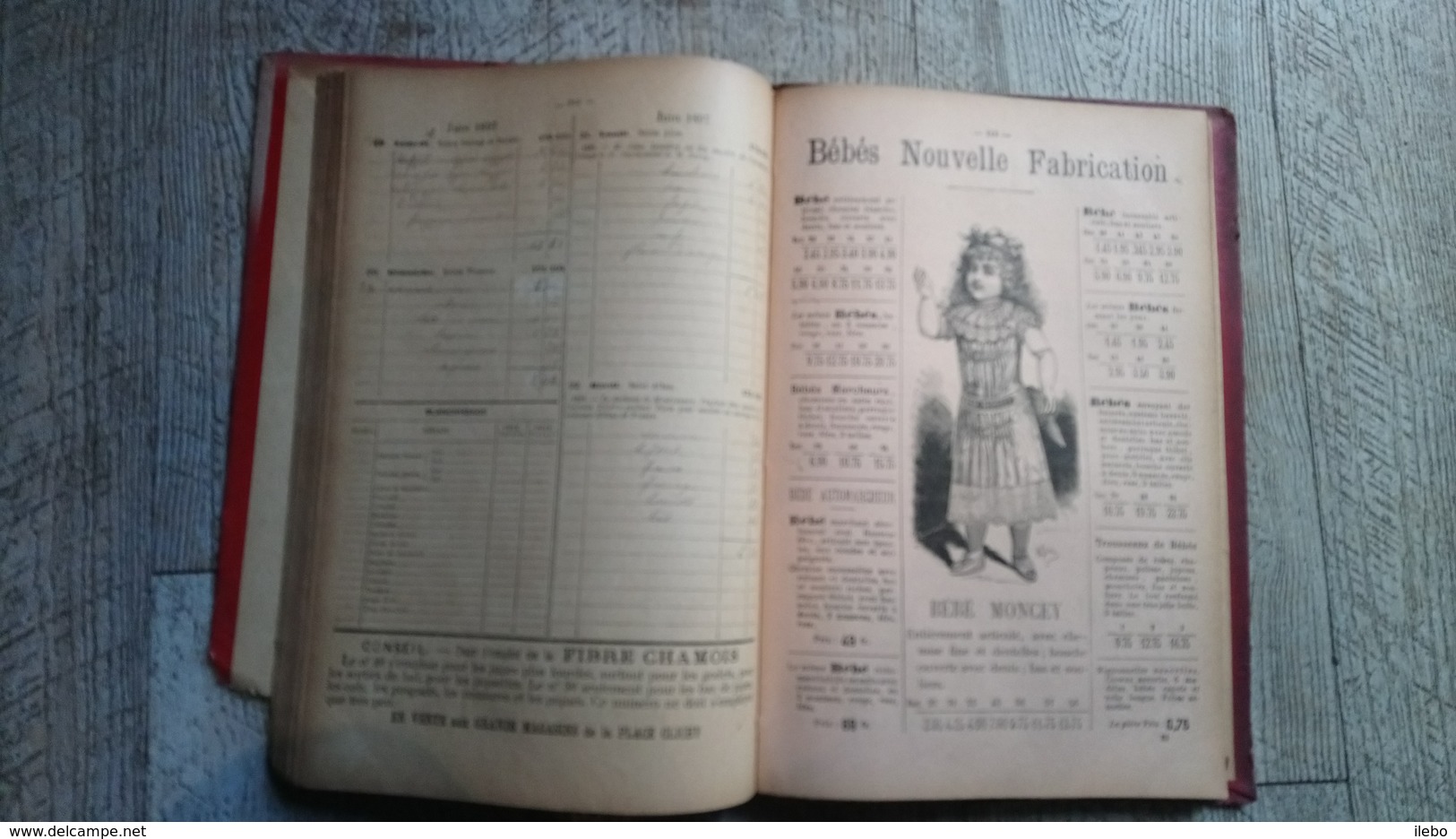 agenda 1897 à la place clichy publicités vogel