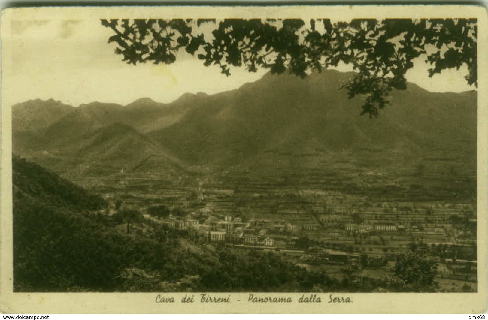 CAVA DEI TIRRENI ( SALERNO ) PANORAMA DELLA SERRA - EDIZIONE CARCAVALLO (3486) - Cava De' Tirreni