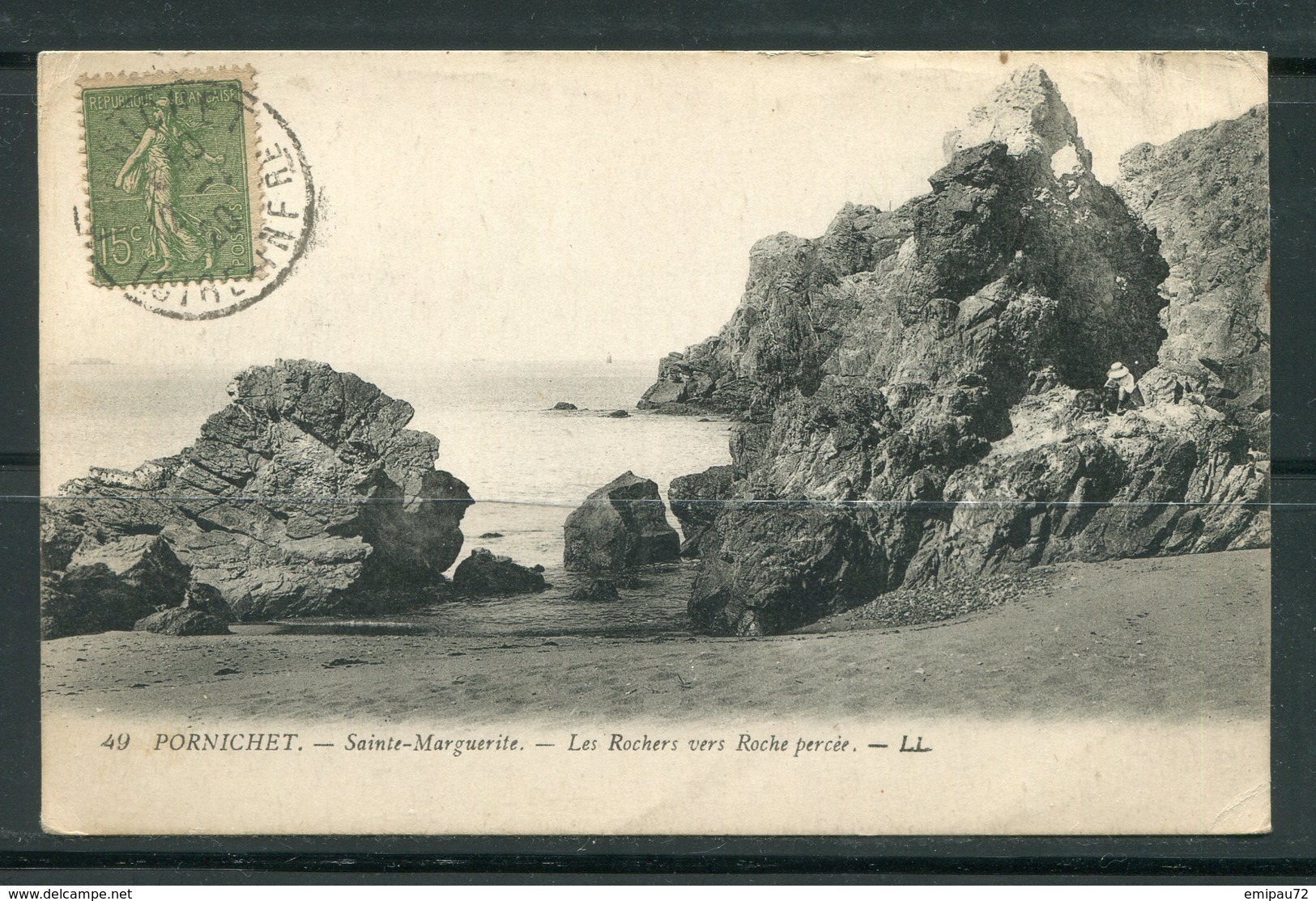 Carte Postale De 1920 De PORNICHET - Y&T N°130 - Pornichet