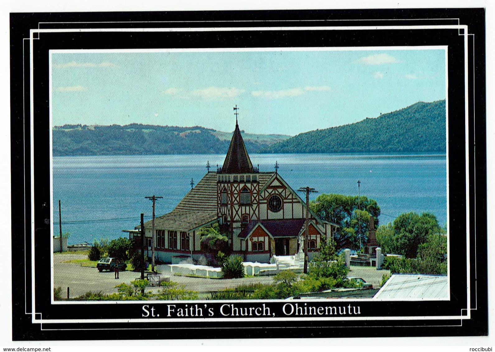Neuseeland, New Zealand, St. Faiths Church, Ohinemutu - Neuseeland