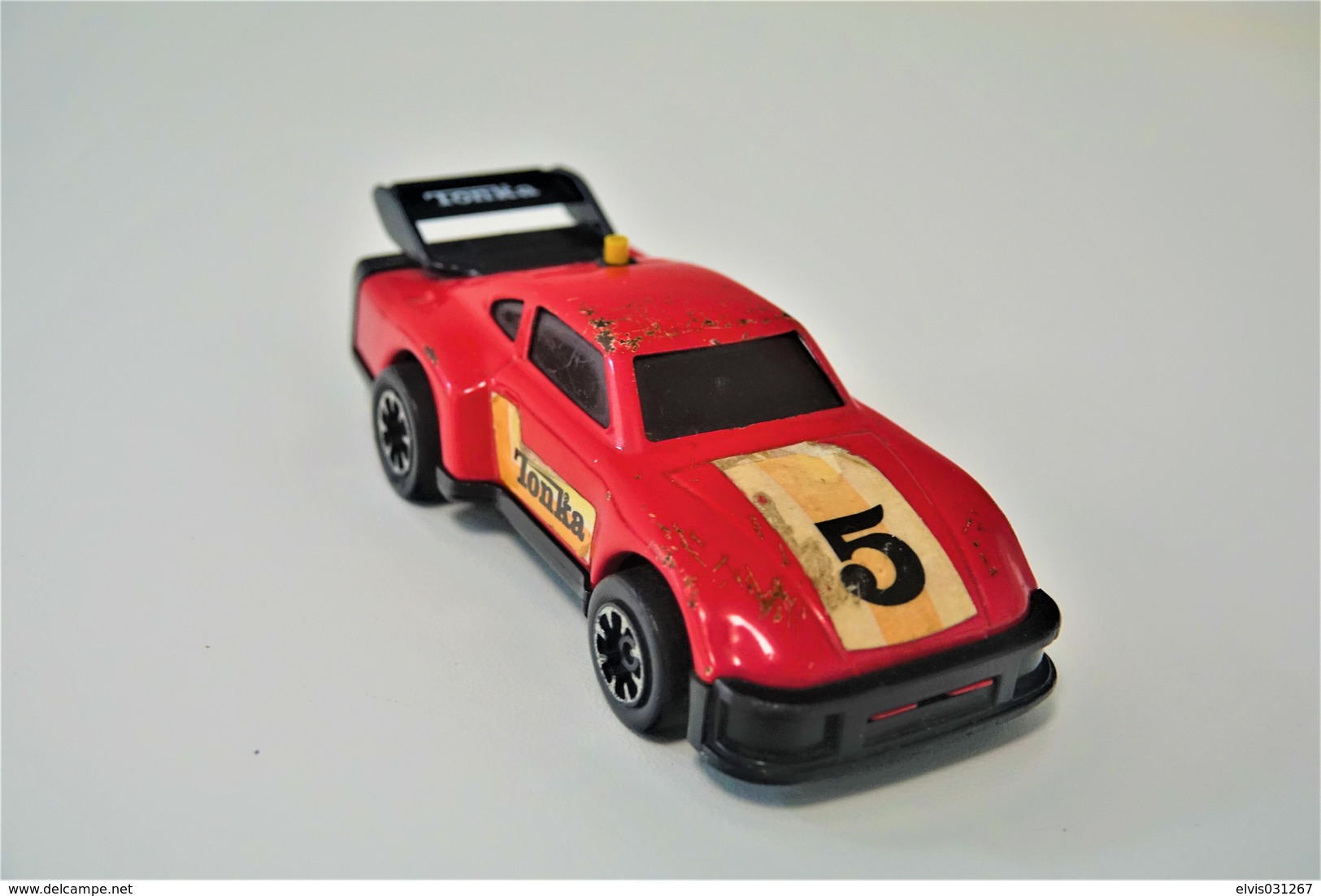 Tonka Toy , PORSCHE 911 Red Carrera Race Car, Made In Japan, 1970's *** - Dinky