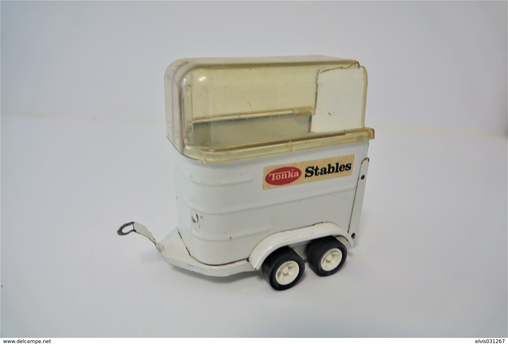 Tonka Toy , Tonka Stables Horse Trailer 52690 , Made In Japan, 1970's *** - Dinky