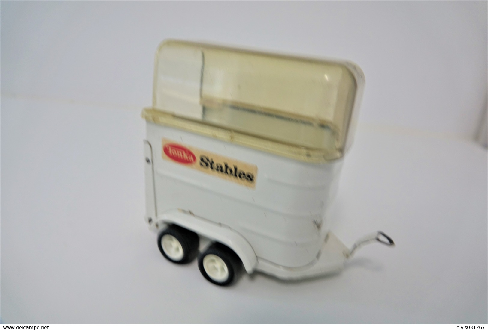 Tonka Toy , Tonka Stables Horse Trailer 52690 , Made In Japan, 1970's *** - Dinky