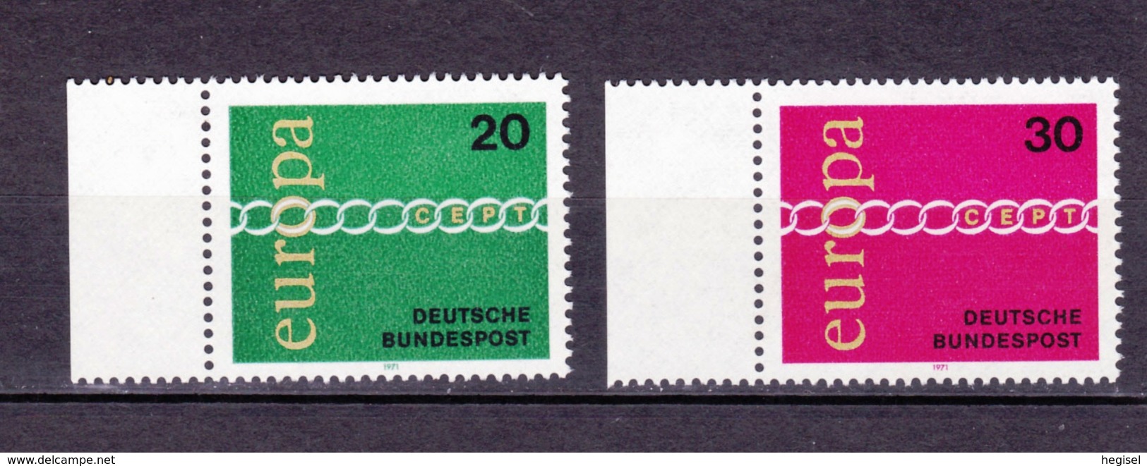 1971 CEPT - Deutsche Bundespost, Postfrisch - 1971