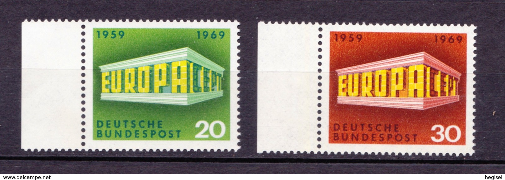 1969 CEPT - Deutsche Bundespost, Postfrisch - 1969