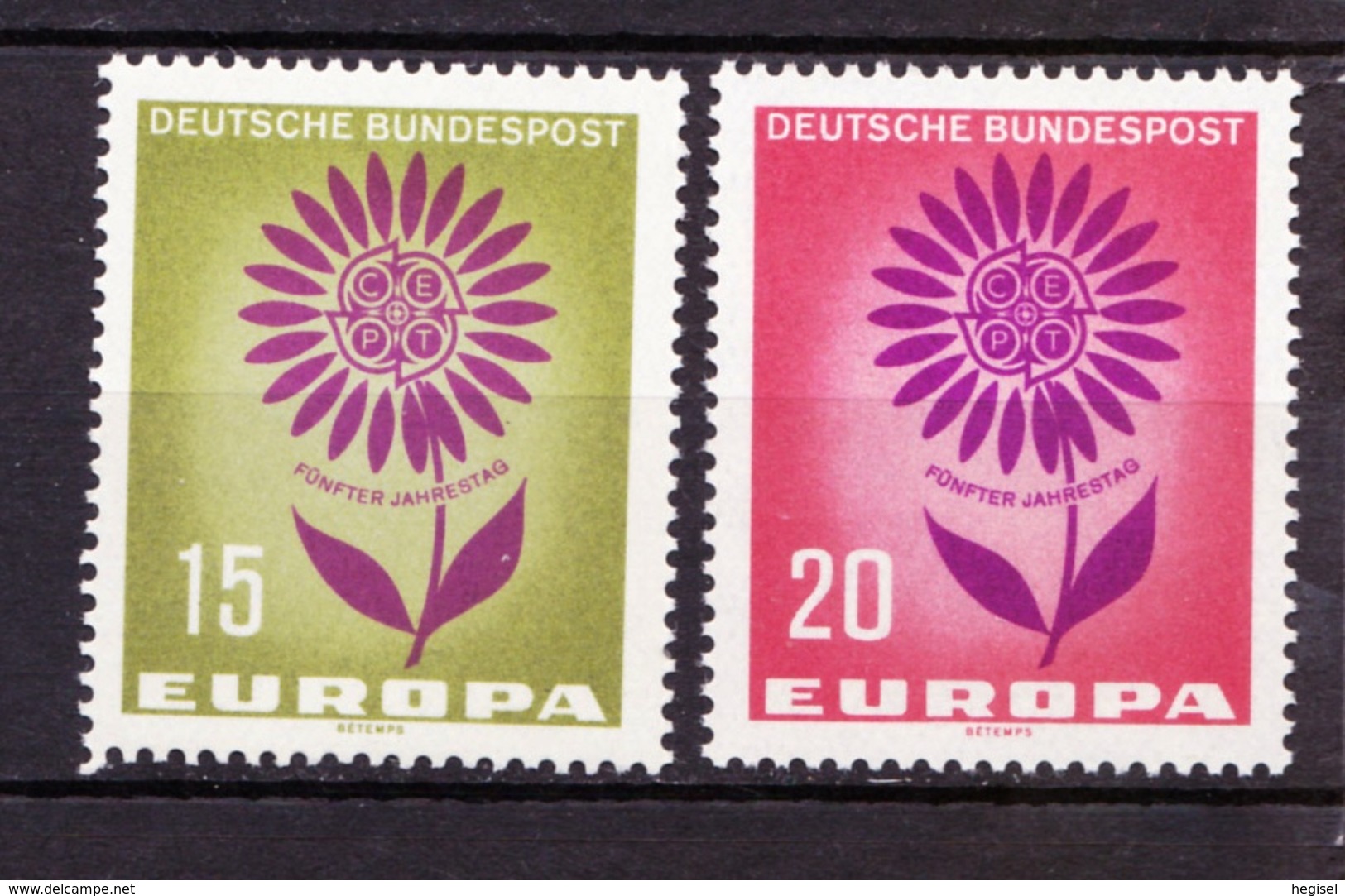 1964 CEPT - Deutsche Bundespost, Postfrisch - 1964