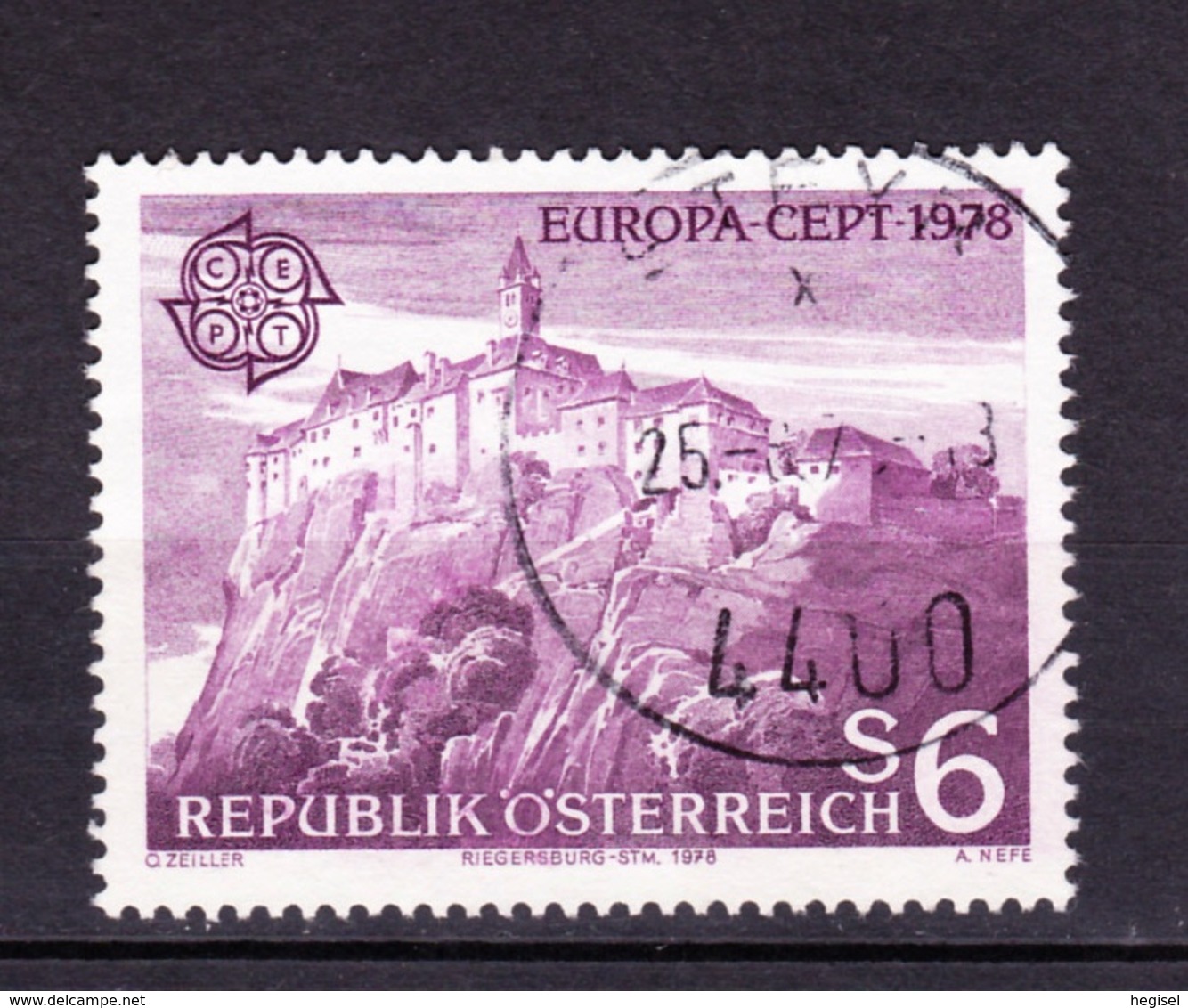 1978  CEPT, Österreich, Riegersburg (Steiermark), Gebraucht - 1978