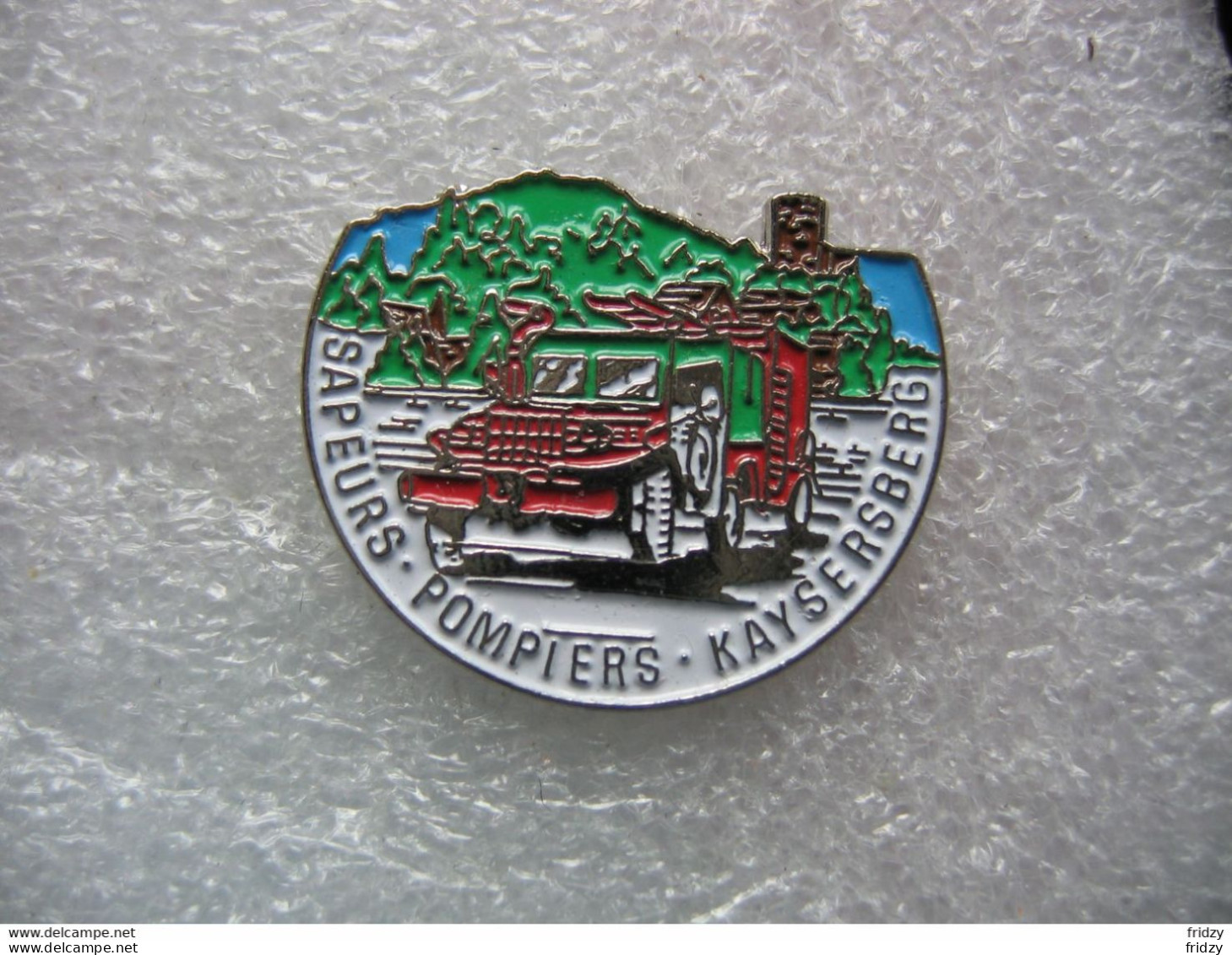 Pin's Des Sapeurs Pompiers De KAYSERSBERG - Pompieri