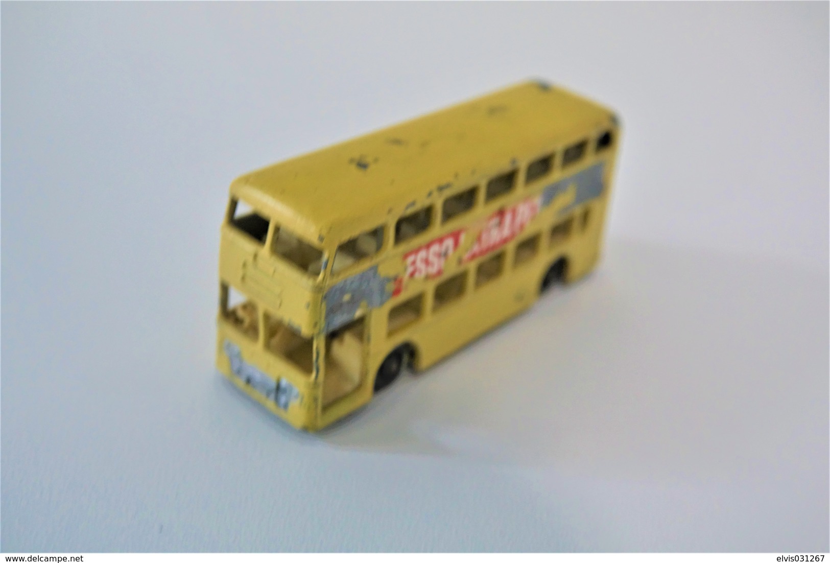 Matchbox Lesney 74B DIAMLER BUS - "Esso Extra Petrol" - Regular Wheels, Issued 1966 - Matchbox