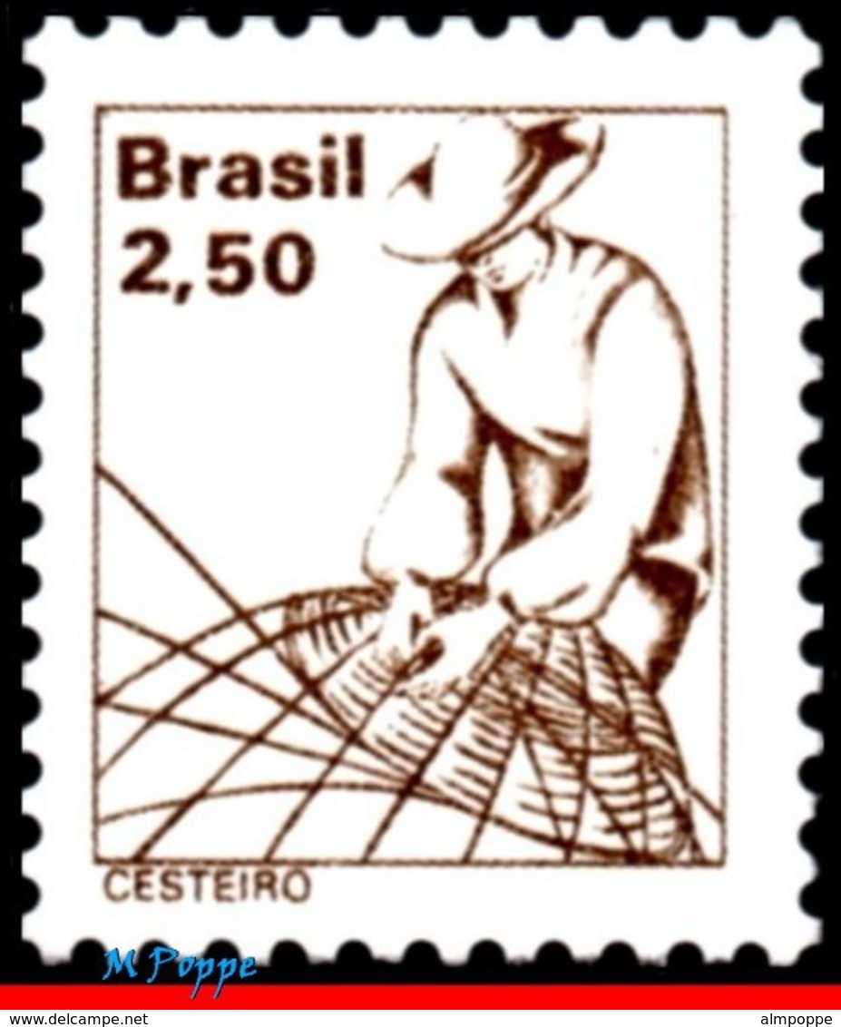 Ref. BR-1653-57 BRAZIL 1979 JOBS, NATIONAL PROFESSIONS,, SET COMPLETE MNH 5V Sc# 1653-1657 - Autres & Non Classés