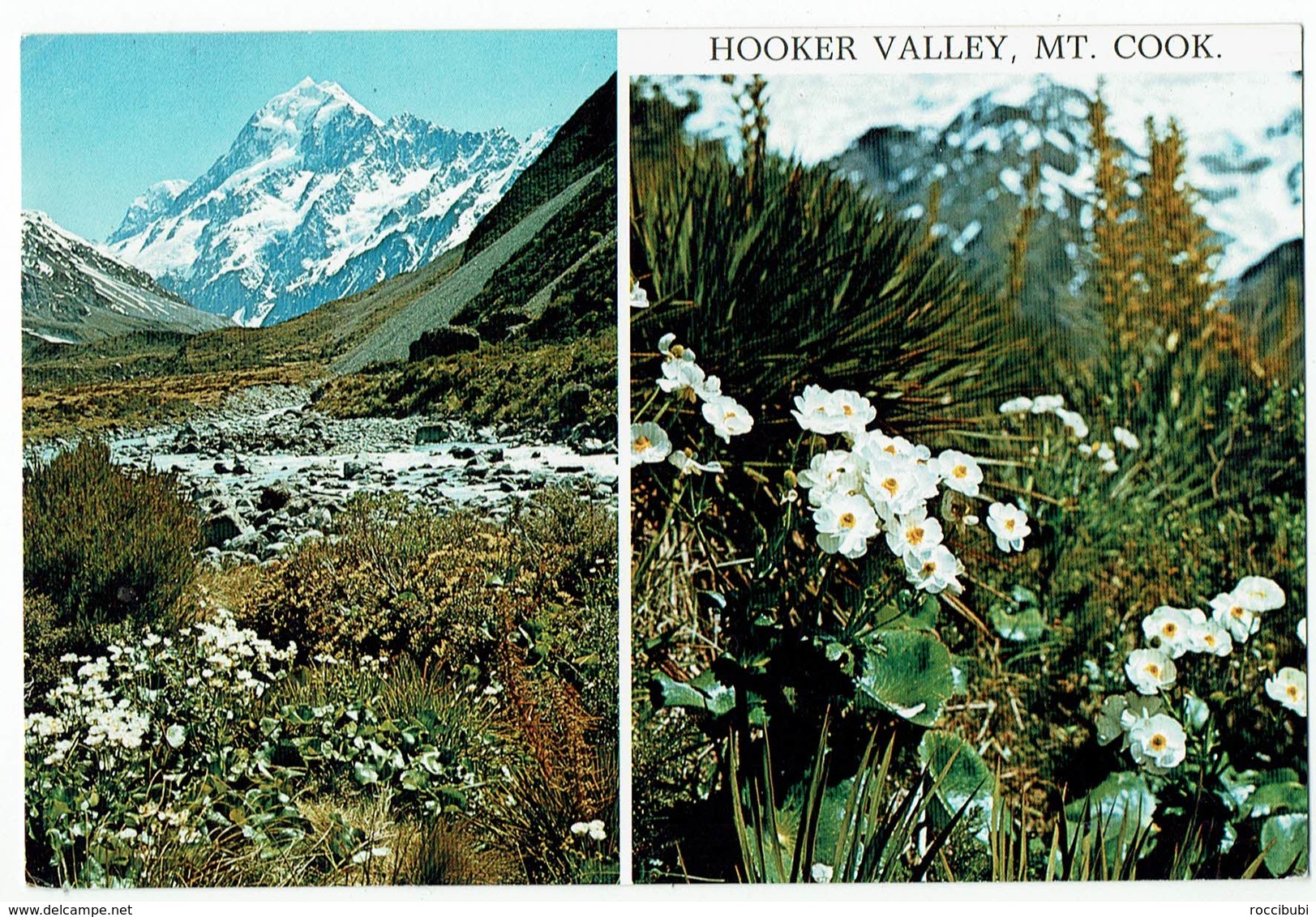 Neuseeland, New Zealand, Hooker Valley, Mt. Cook - Neuseeland