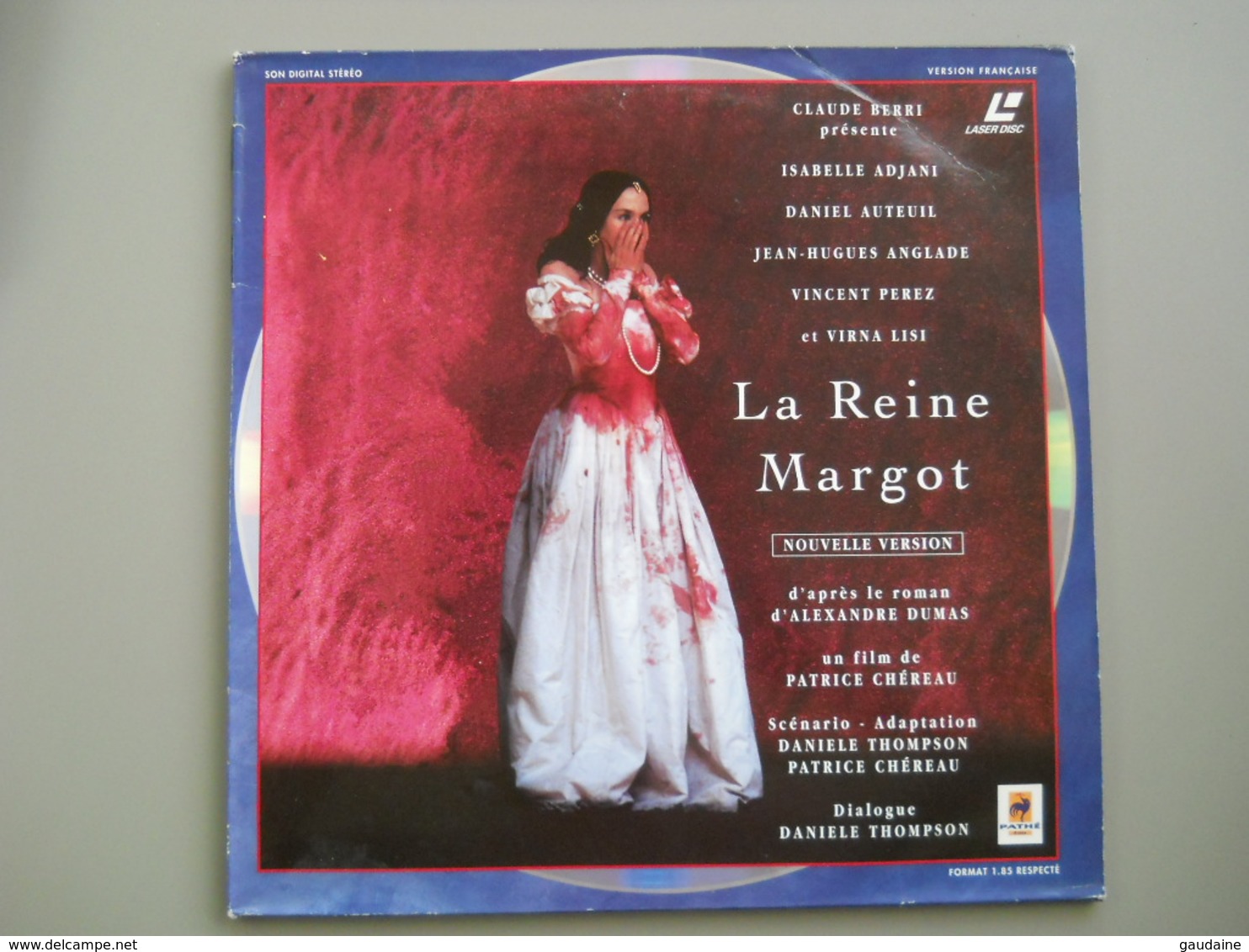 LASERDISC - PAL VF - La Reine Margot  -  Isabelle Adjani , Daniel Auteuil, Jean-Hugues Anglade - Autres Formats