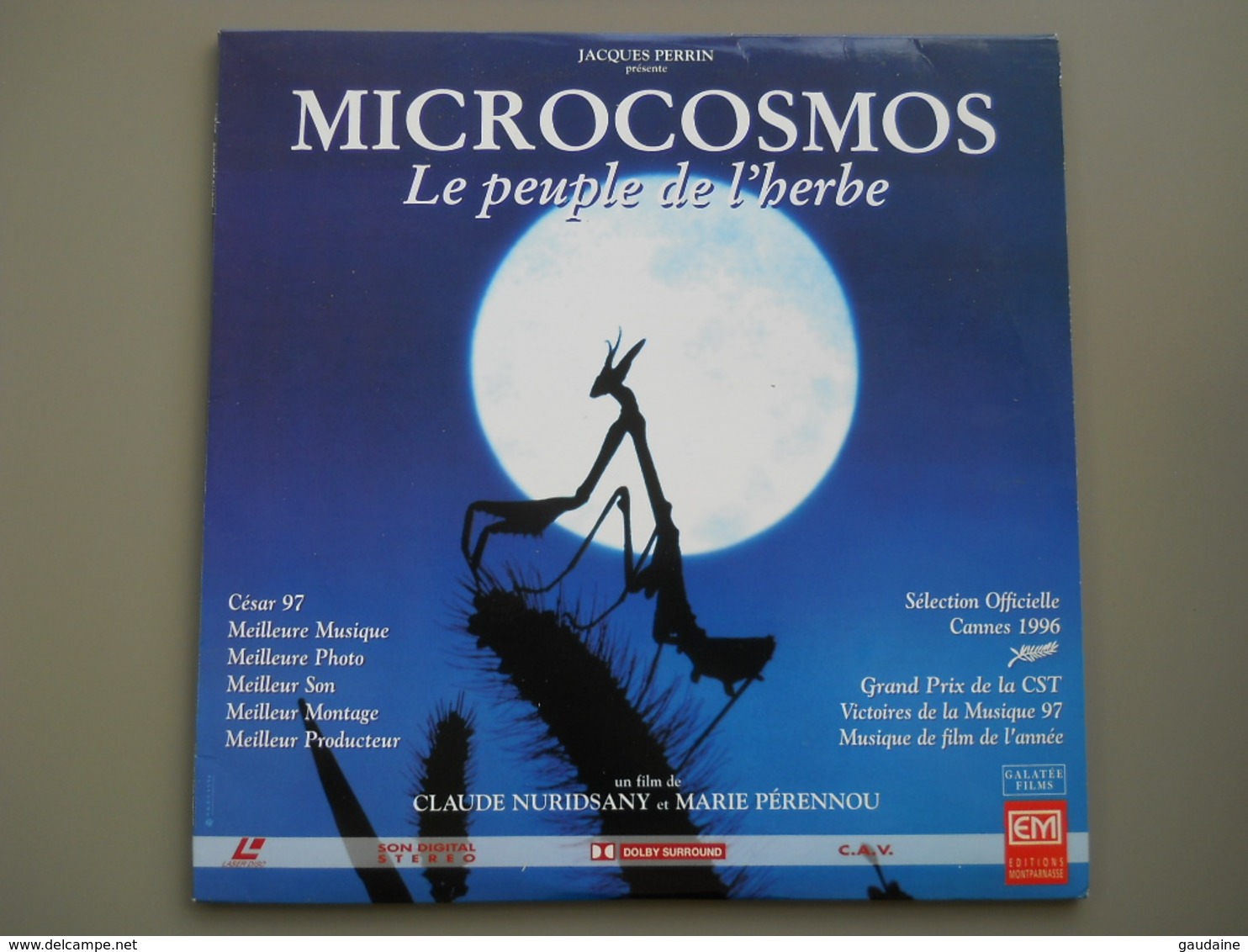 LASERDISC - PAL VF - Microcosmos: Le Peuple De L'herbe - Autres Formats